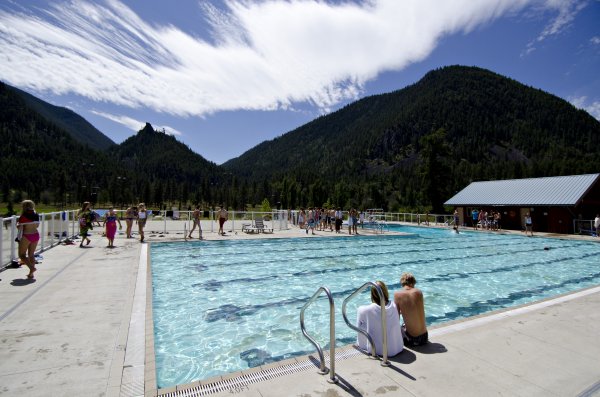 Pool at RockRidge Canyon Retreat Centre BC