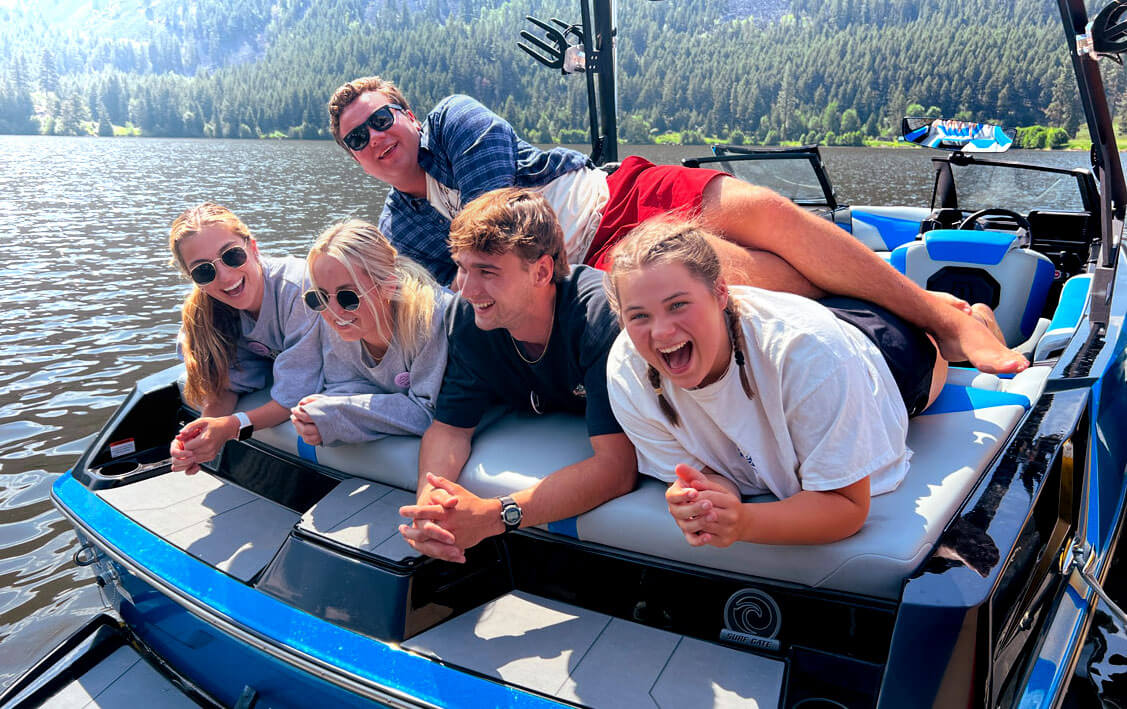 Camp Boat Drivers at RockRidge Canyon Summer Camp