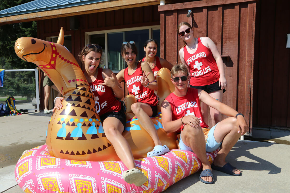 Summer Staff Life Guards at RockRidge Canyon Summer Camp